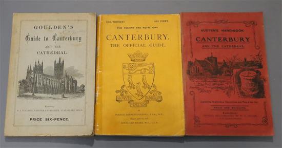 CANTERBURY: Goulden, H.J. - Gouldens Canterbury Guide; containing an Account of Whatever is Curious or Worthy of